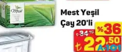 MEST YEŞİL ÇAY 20'Lİ